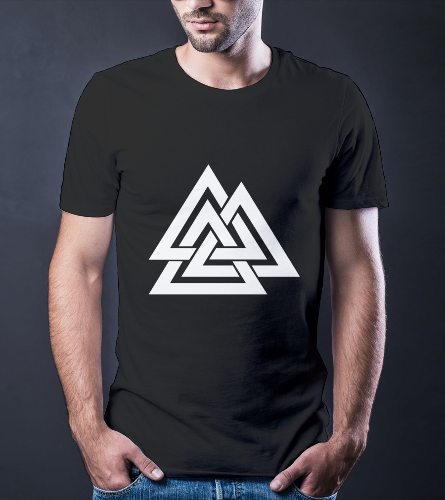 Valknut Symbol Pagan Norse Viking Mythology T-Shirt