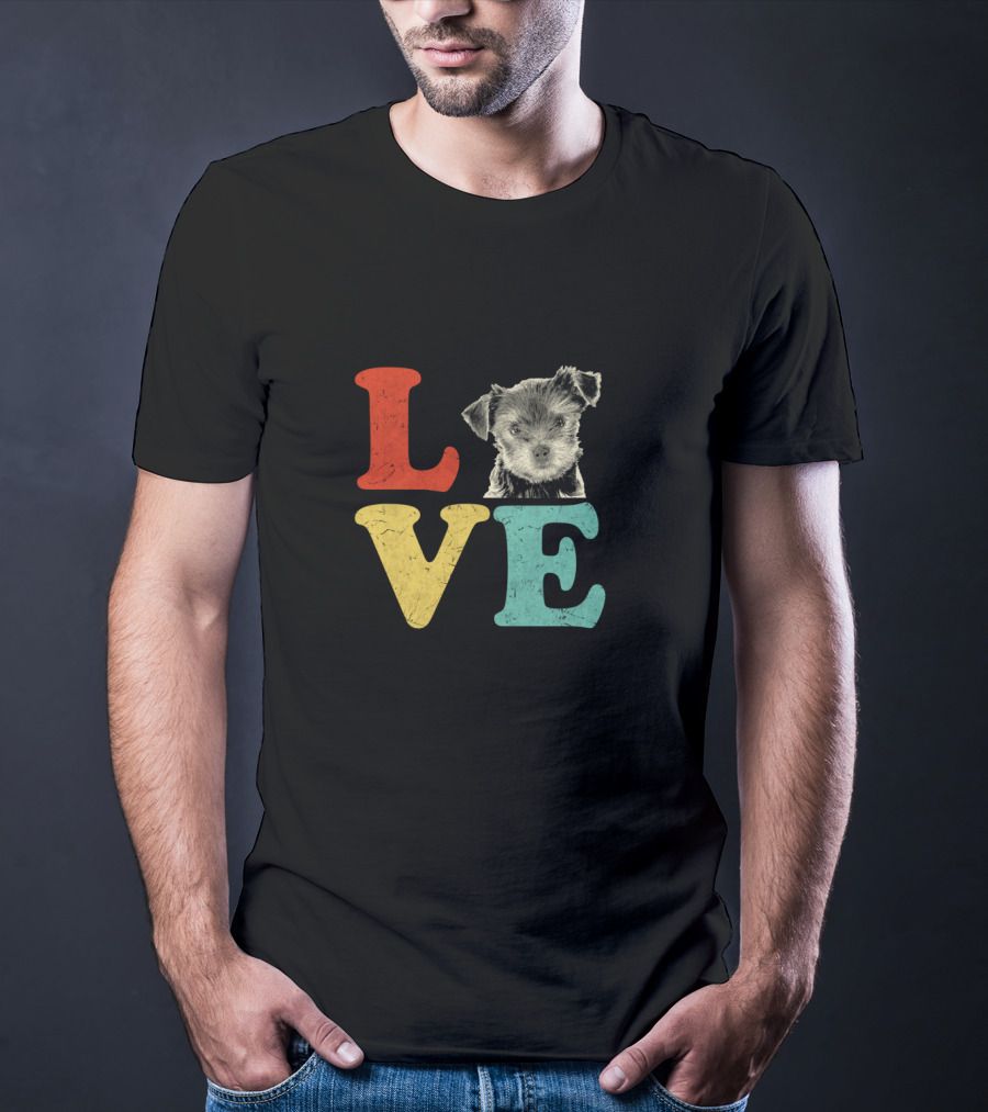 LOVE My Yorkshire Terrier Dog Lovers T-Shirt