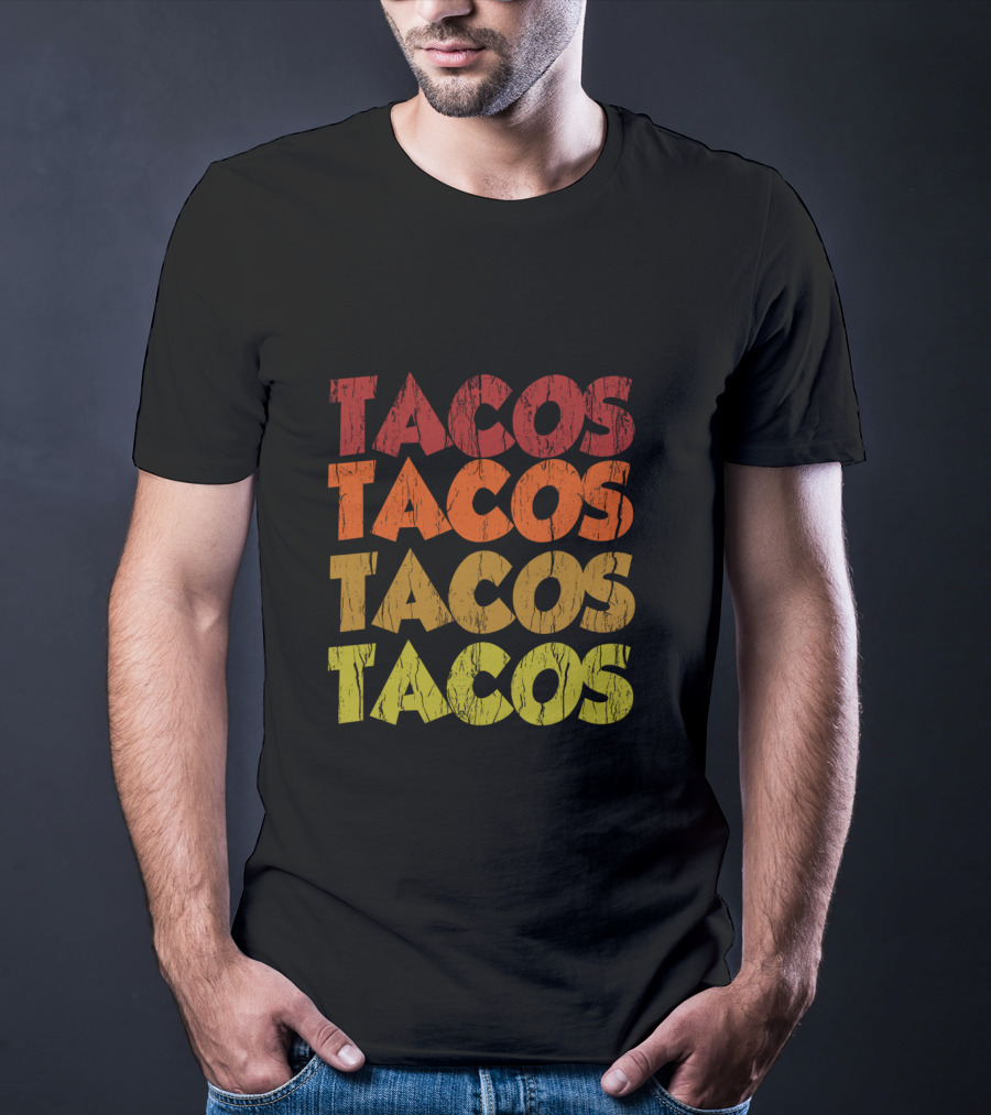Tacos Retro Vintage Style T-Shirt