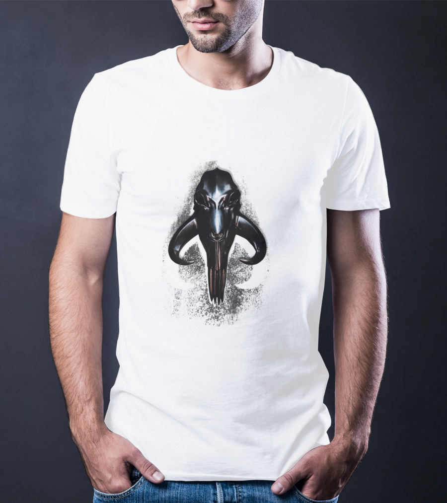 Mandalorian Armorer Mythosaur Metal T-Shirt