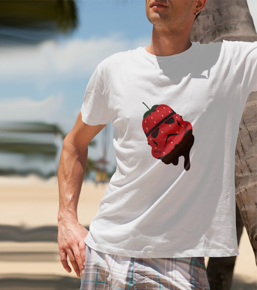Star Wars Stormtrooper Chocolate Dipped Strawberry T-Shirt