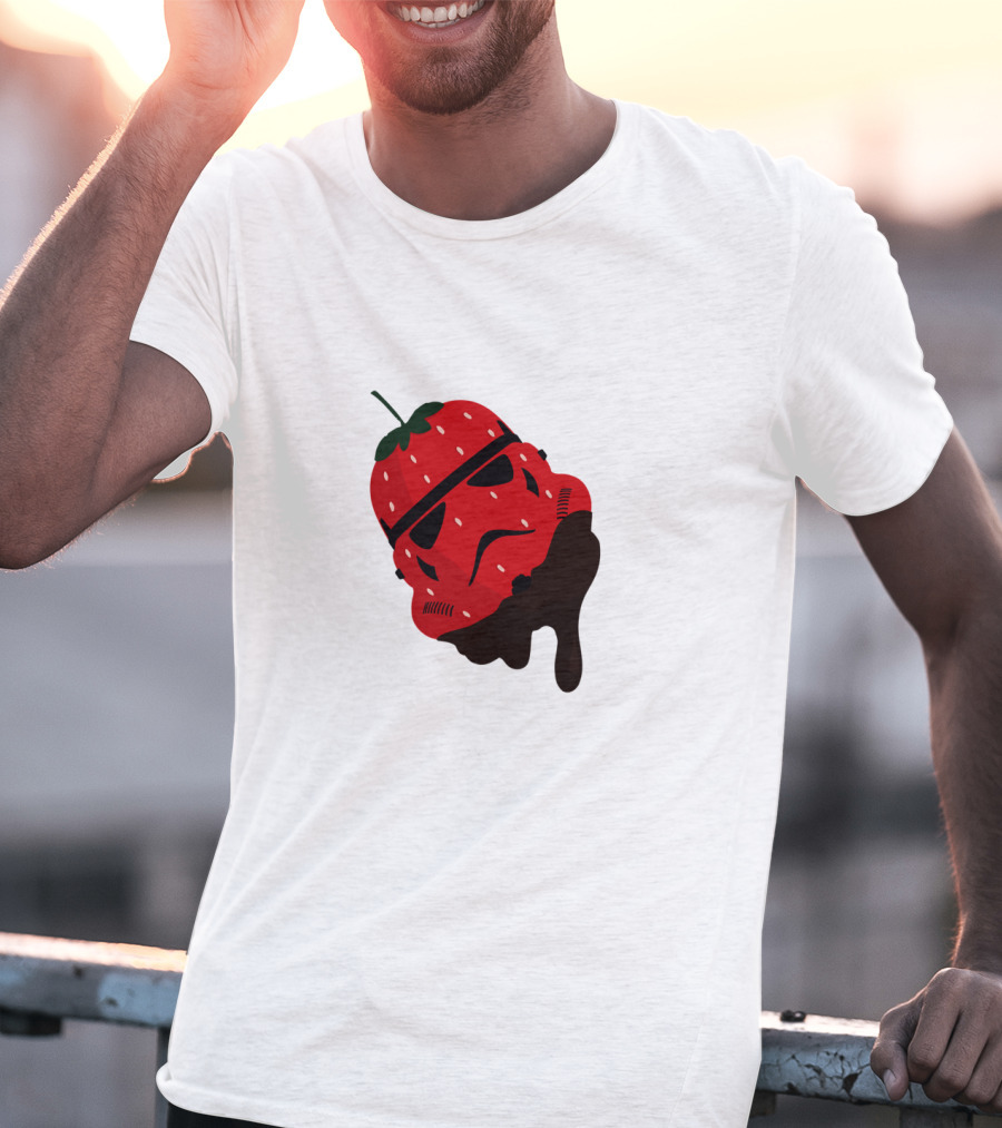 Star Wars Stormtrooper Chocolate Dipped Strawberry T-Shirt