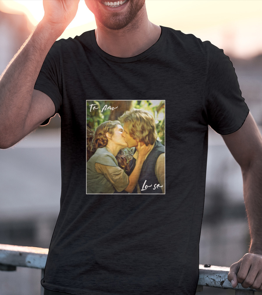 Star Wars Princess Leia Han Solo Te Amo Lo Se T-Shirt
