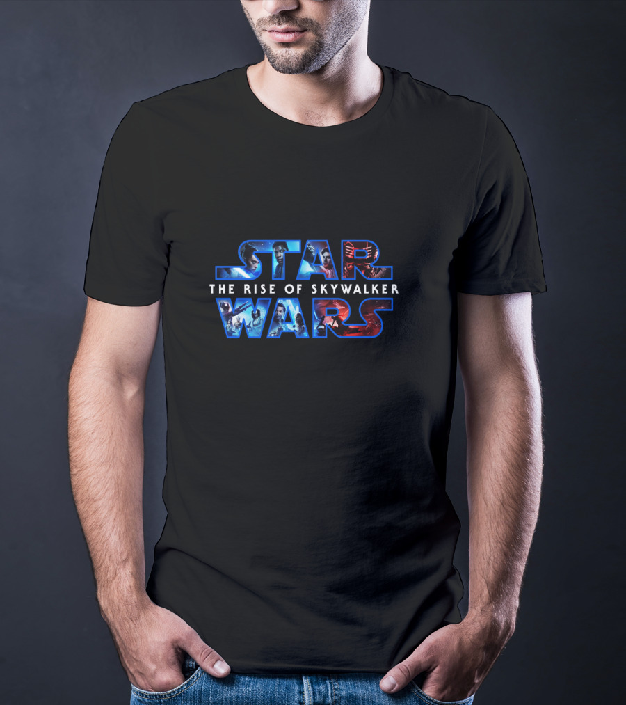 Star Wars The Rise Of Skywalker Characters And Scenes In T-Shirt
