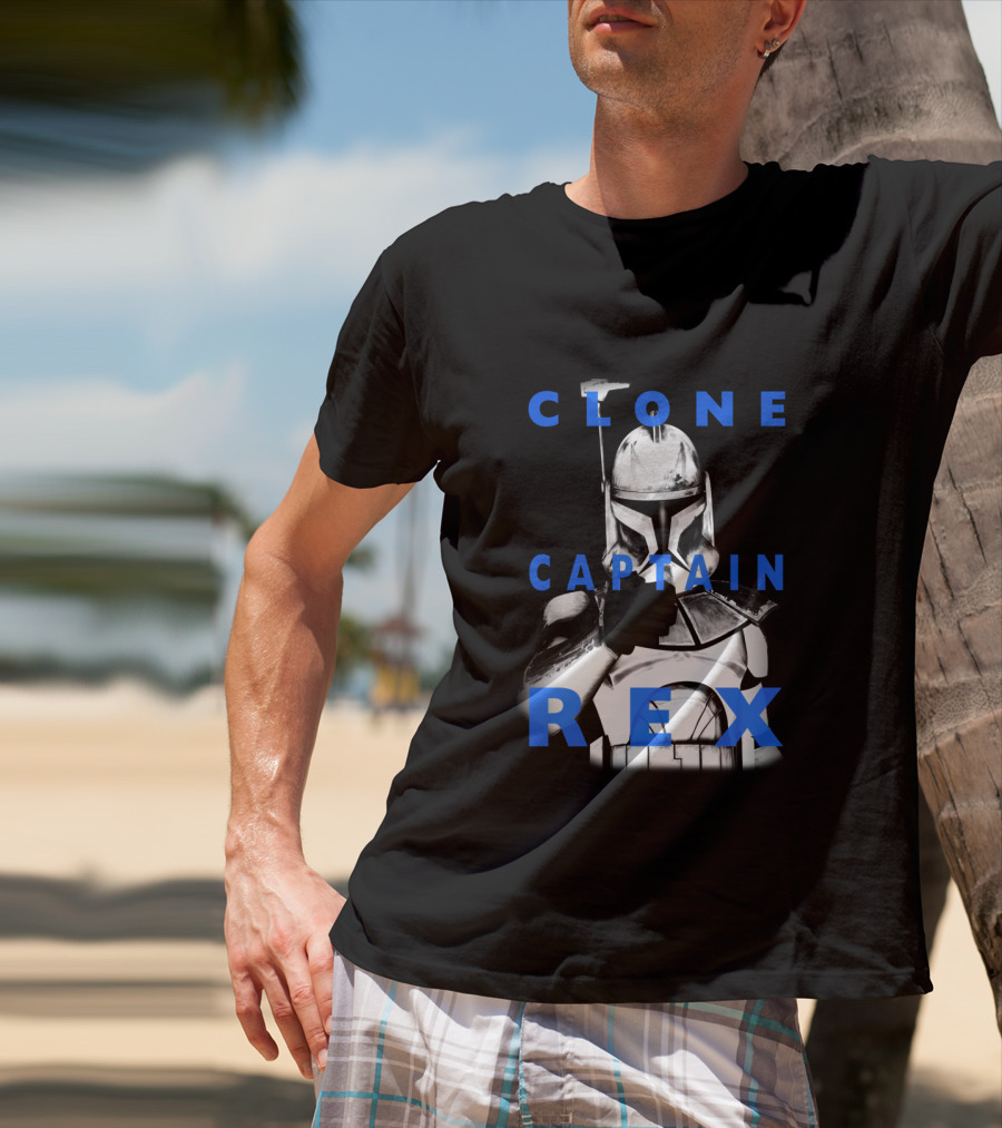 Star Wars The Clone Wars Clone Captain Rex T-Shirt