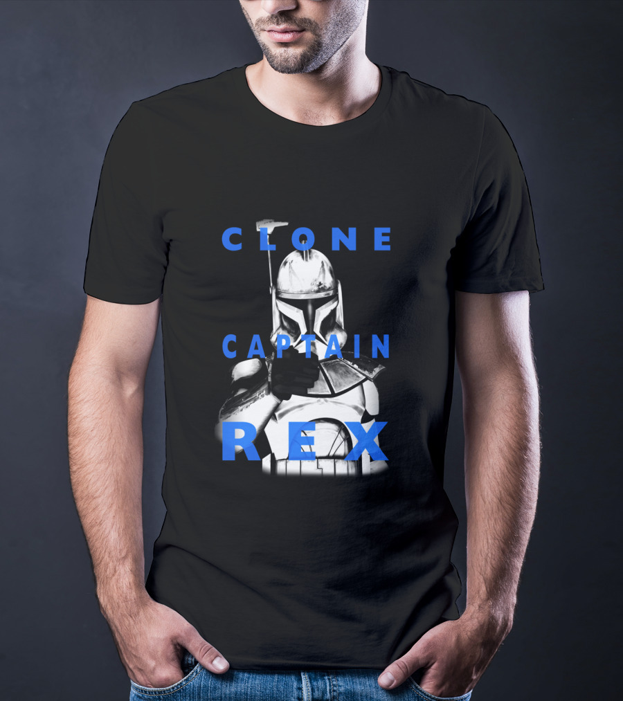 Star Wars The Clone Wars Clone Captain Rex T-Shirt
