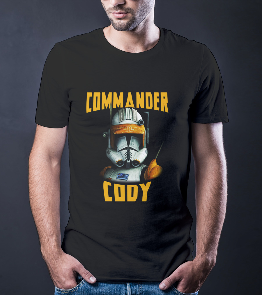 Commander Cody The Clone Wars Big Face T-Shirt