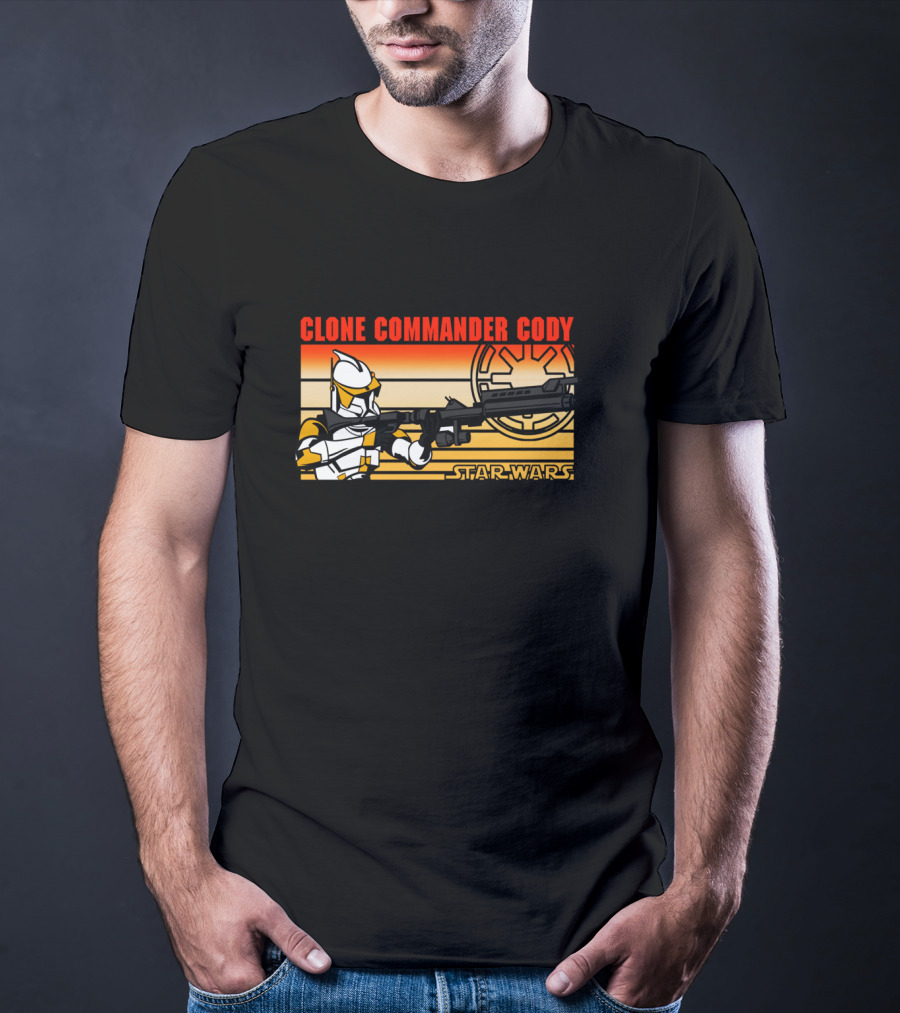 Star Wars Clone Commander Cody Panel T-Shirt