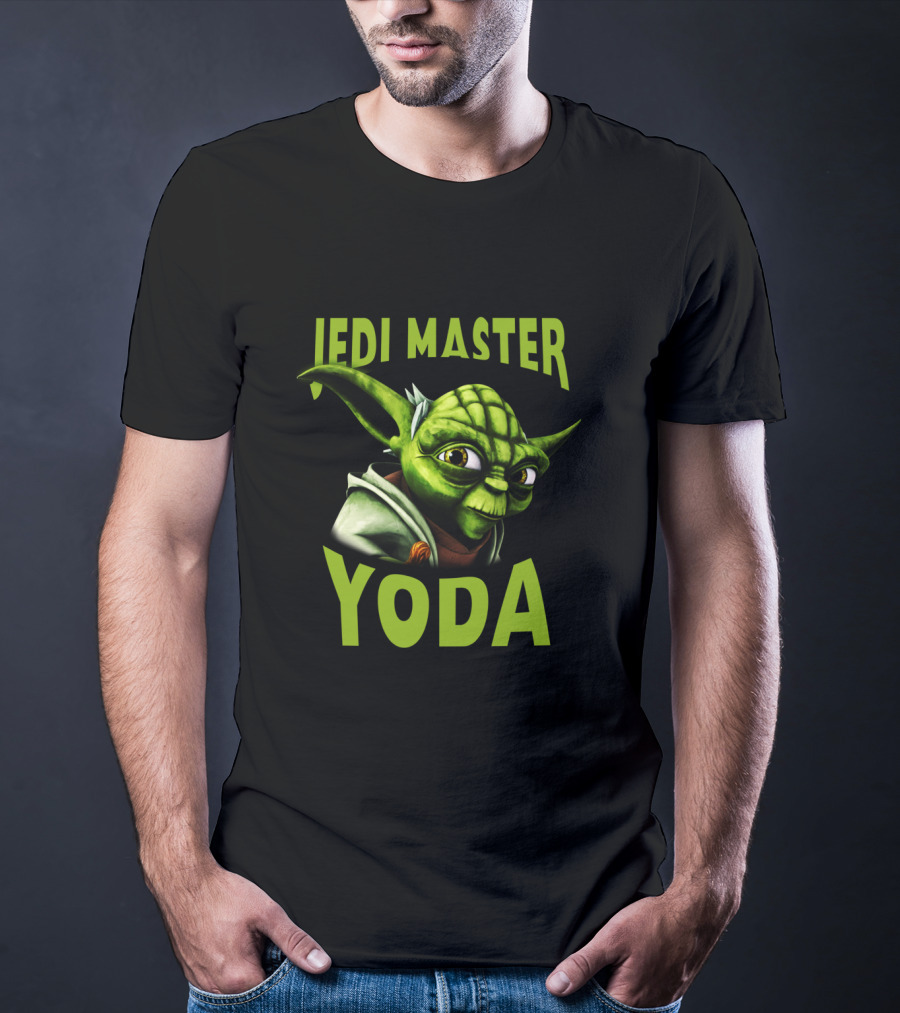 Jedi Master Yoda Big Face The Clone Wars T-Shirt