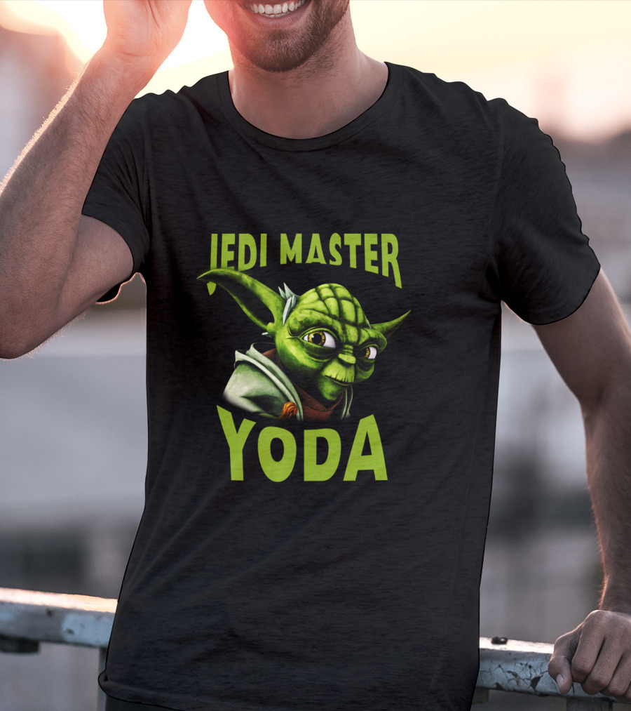Jedi Master Yoda Big Face The Clone Wars T-Shirt