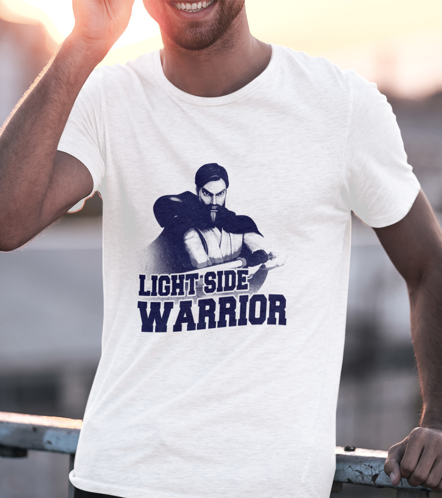 The Clone Wars Obi Wan Kenobi Light Side Warrior T-Shirt