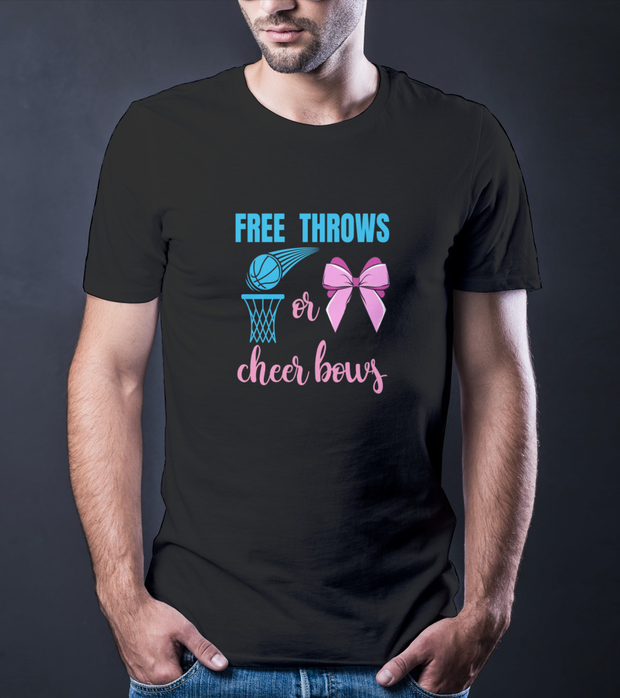 Free Throws OR Cheer Bows T-Shirt