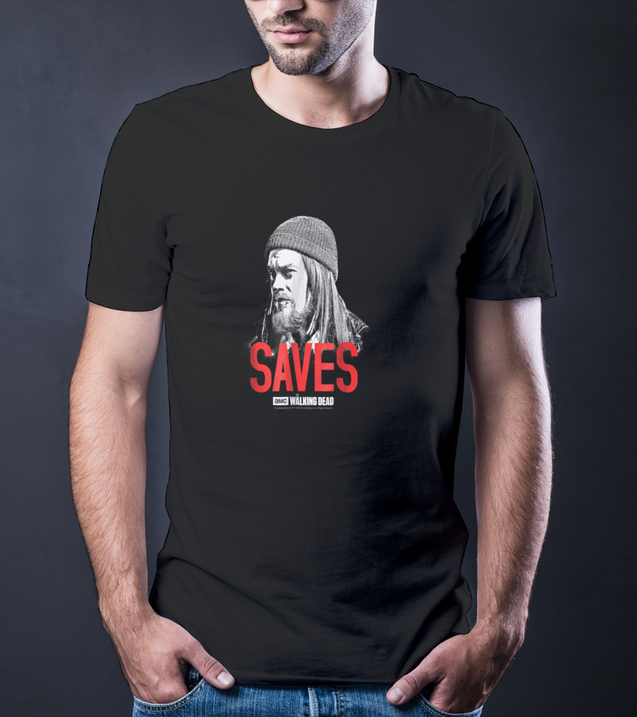 AMC Walking Dead Jesus Saves Character T-Shirt