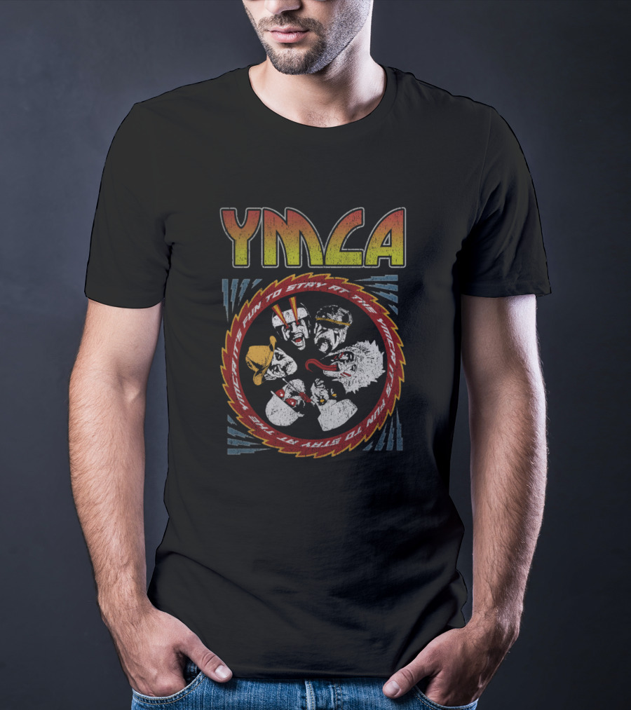 YMCA Disco Disco Zombie It's Fun To Stay At The YMCA T-Shirt