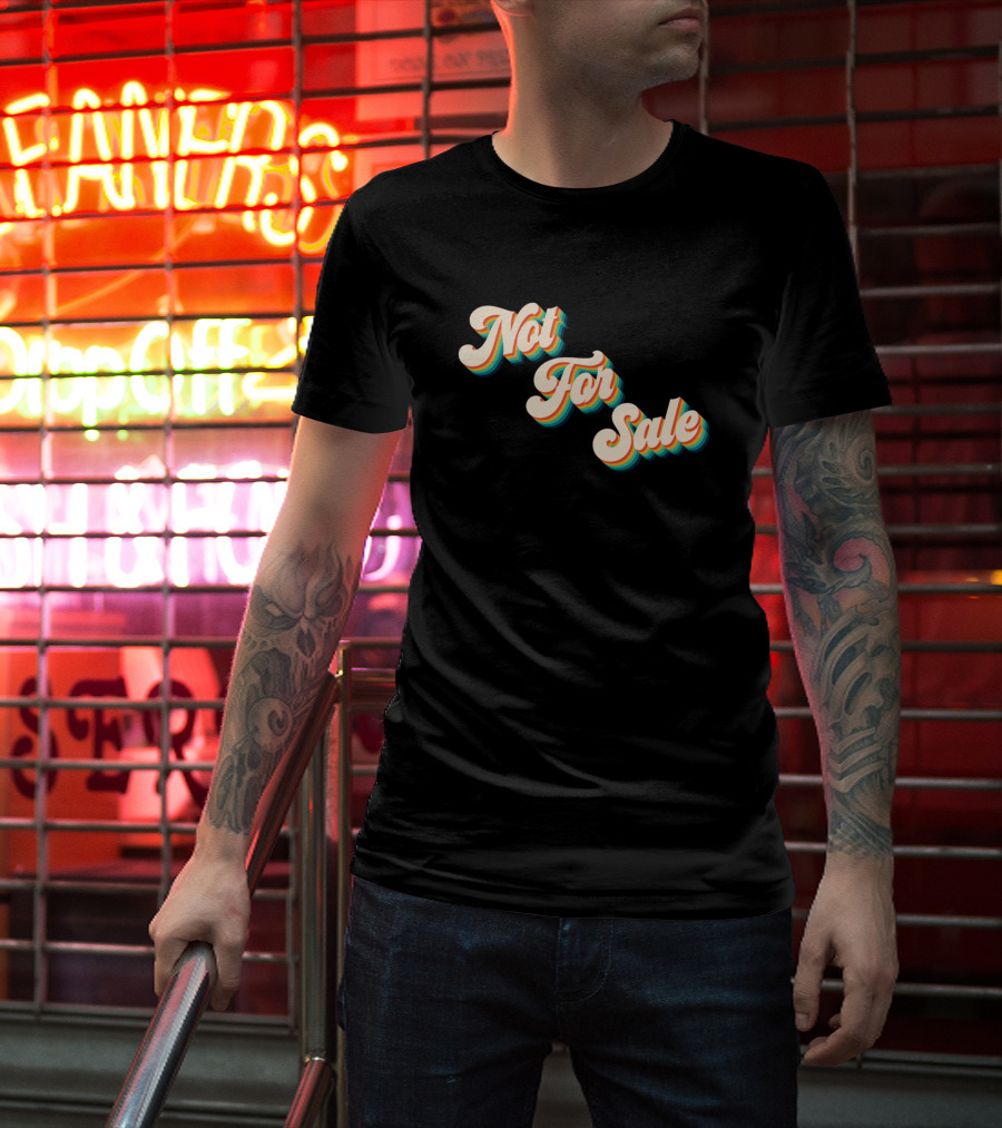 Not For Sale Retro Vintage T-Shirt