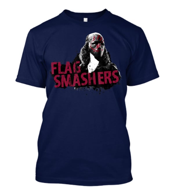 Marvel The Falcon And The Winter Soldier Flag Smashers Karli Flag T-Shirt
