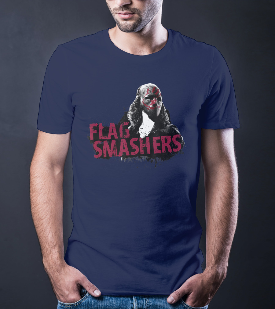 Marvel The Falcon And The Winter Soldier Flag Smashers Karli Flag T-Shirt