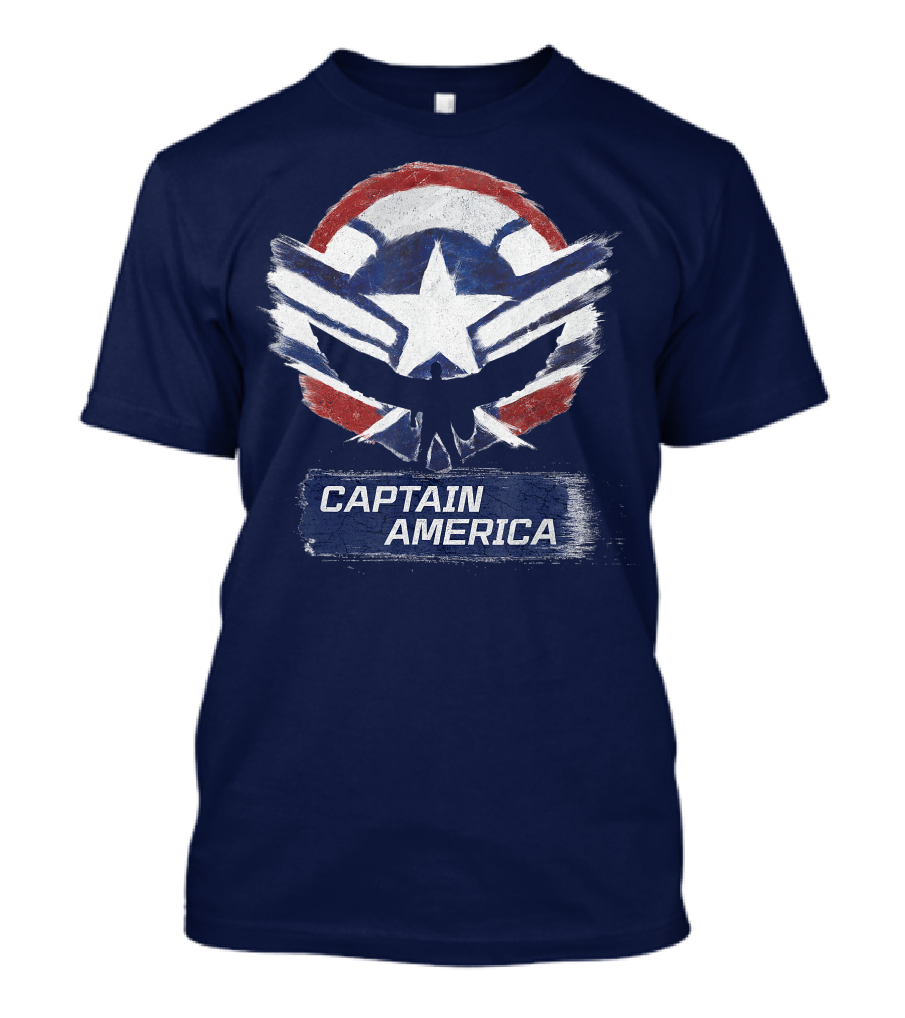 Marvel The Falcon The Winter Soldier Captain America Shield Chalk T-Shirt