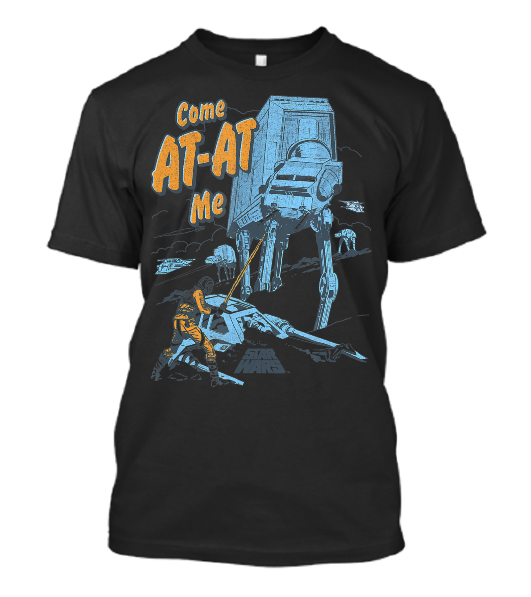 Come AT-AT Me Star Wars The Empire Strikes Back Battle Scene T-Shirt