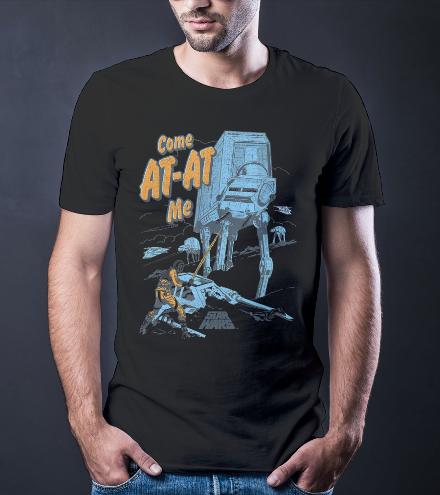 Come AT-AT Me Star Wars The Empire Strikes Back Battle Scene T-Shirt