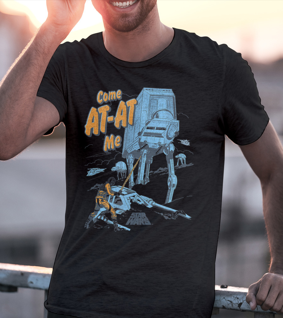 Come AT-AT Me Star Wars The Empire Strikes Back Battle Scene T-Shirt