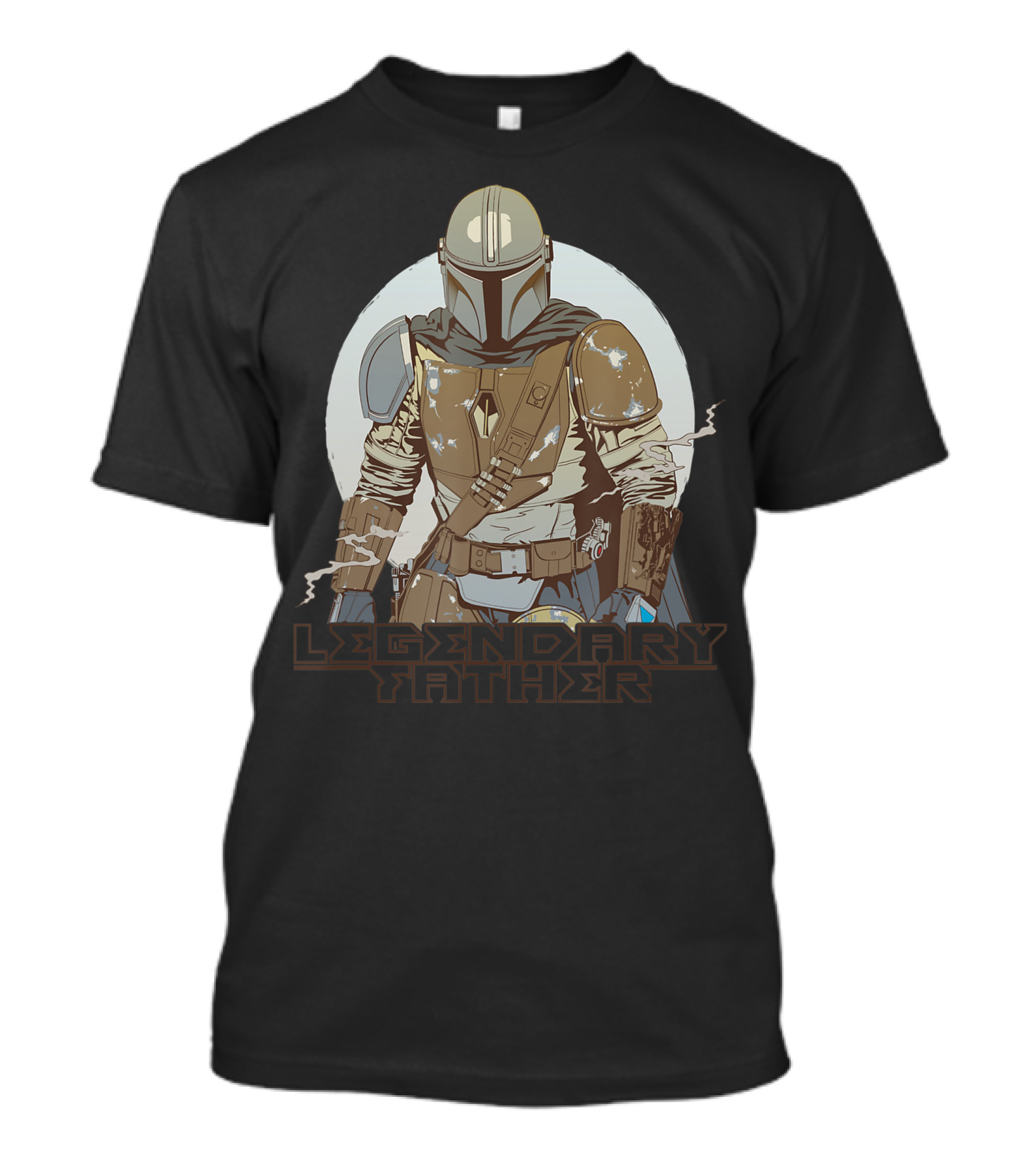 Star Wars The Mandalorian Legendary Father Father's Day T-Shirt