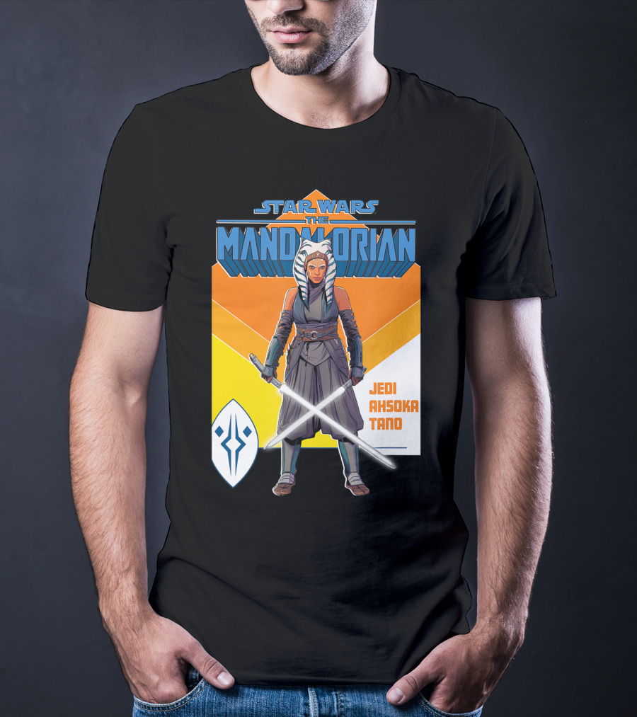 Star Wars The Mandalorian Jedi Ahsoka Tano Lightsaber T-Shirt