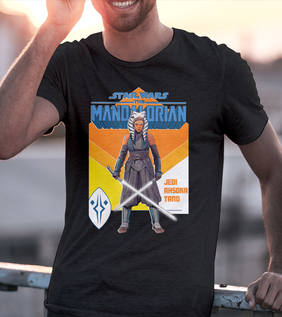 Star Wars The Mandalorian Jedi Ahsoka Tano Lightsaber T-Shirt