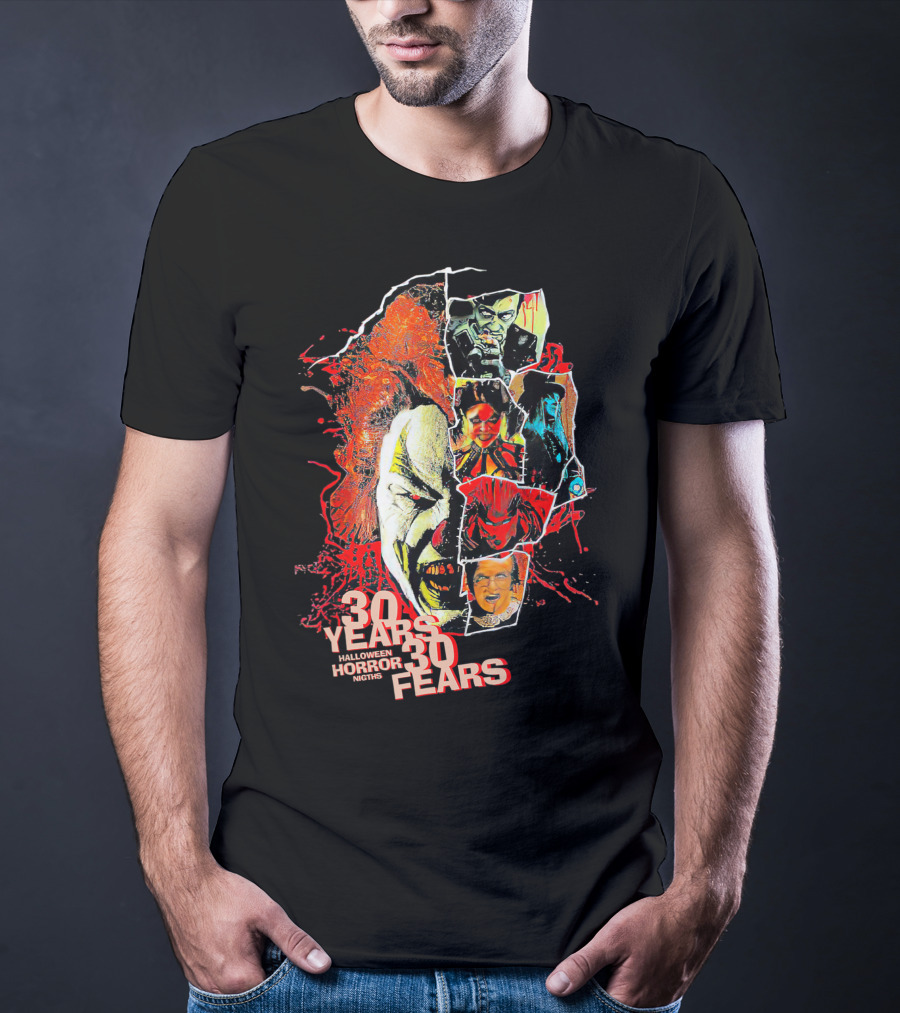 30 Years 30 Fears Halloween Horror Nights Universal Orlando T-Shirt