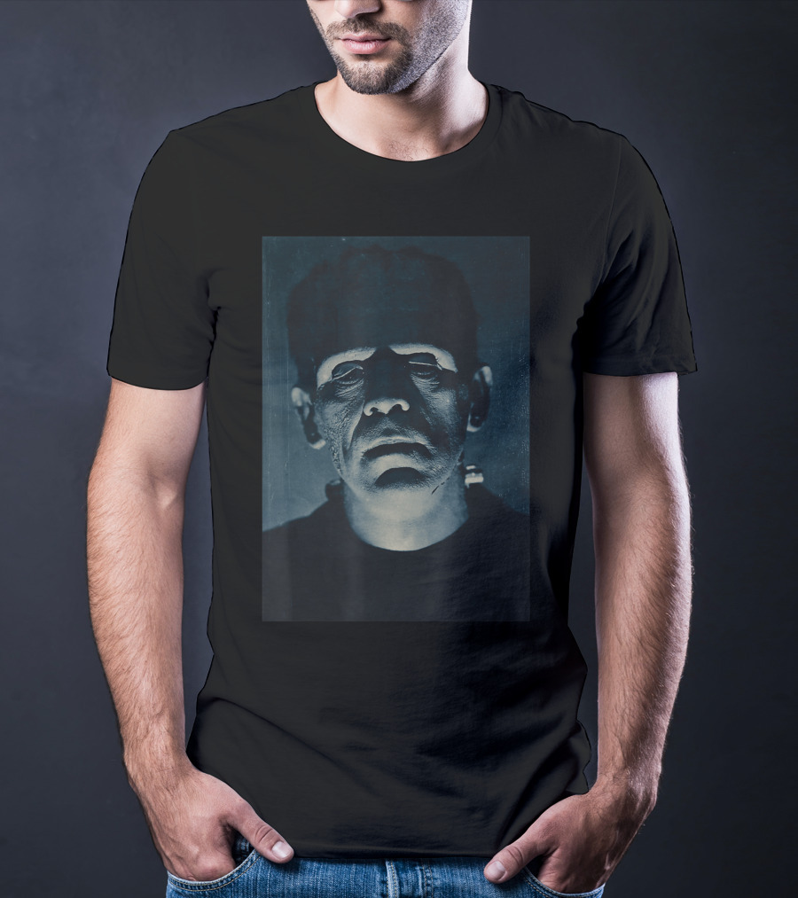 Frankenstein Halloween Horror Vintage Comic Classic Monster Film Image T-Shirt