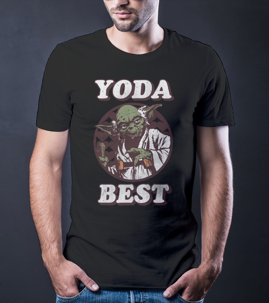 Star Wars Yoda Best Vintage Valentine's Yoda Jedi Master T-Shirt