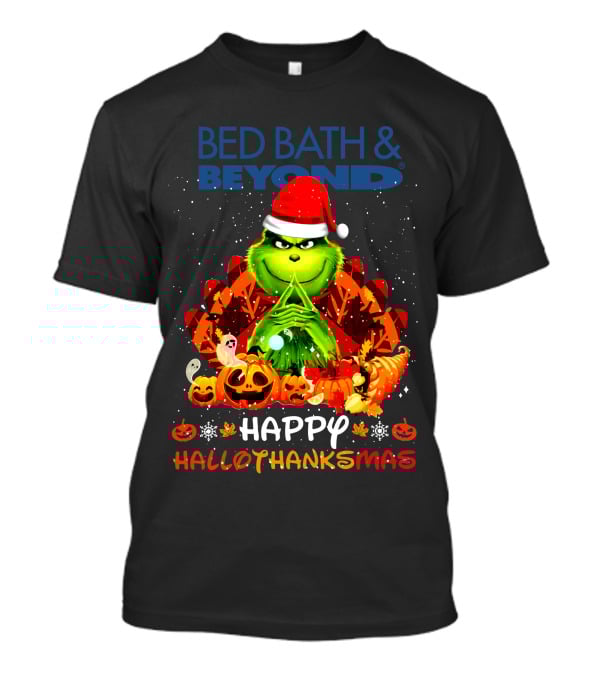 BED BATH And BEYOND HAPPY HALLOTHANKSMAS BBB T-Shirt