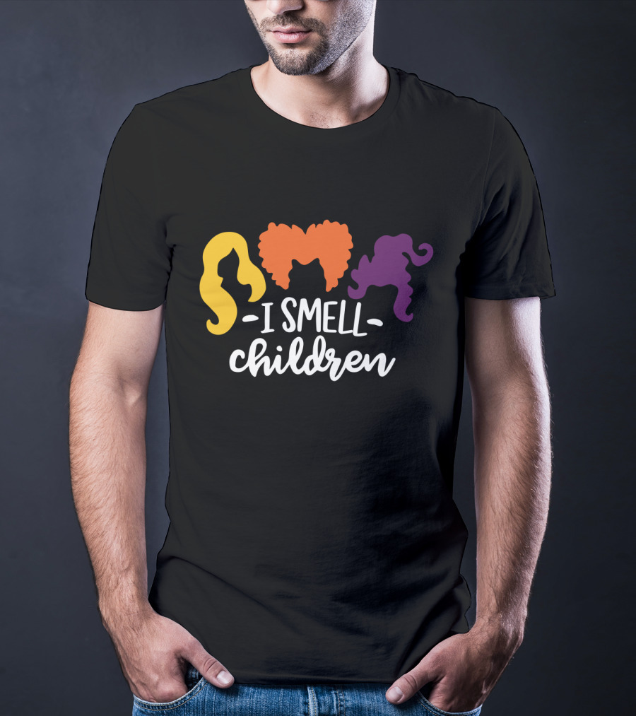 I Smell Children Hocus Pocus Sanderson Sisters Hair T-Shirt