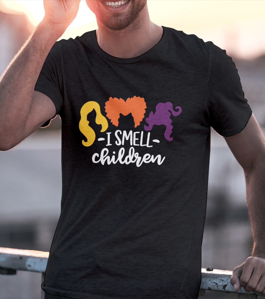 I Smell Children Hocus Pocus Sanderson Sisters Hair T-Shirt