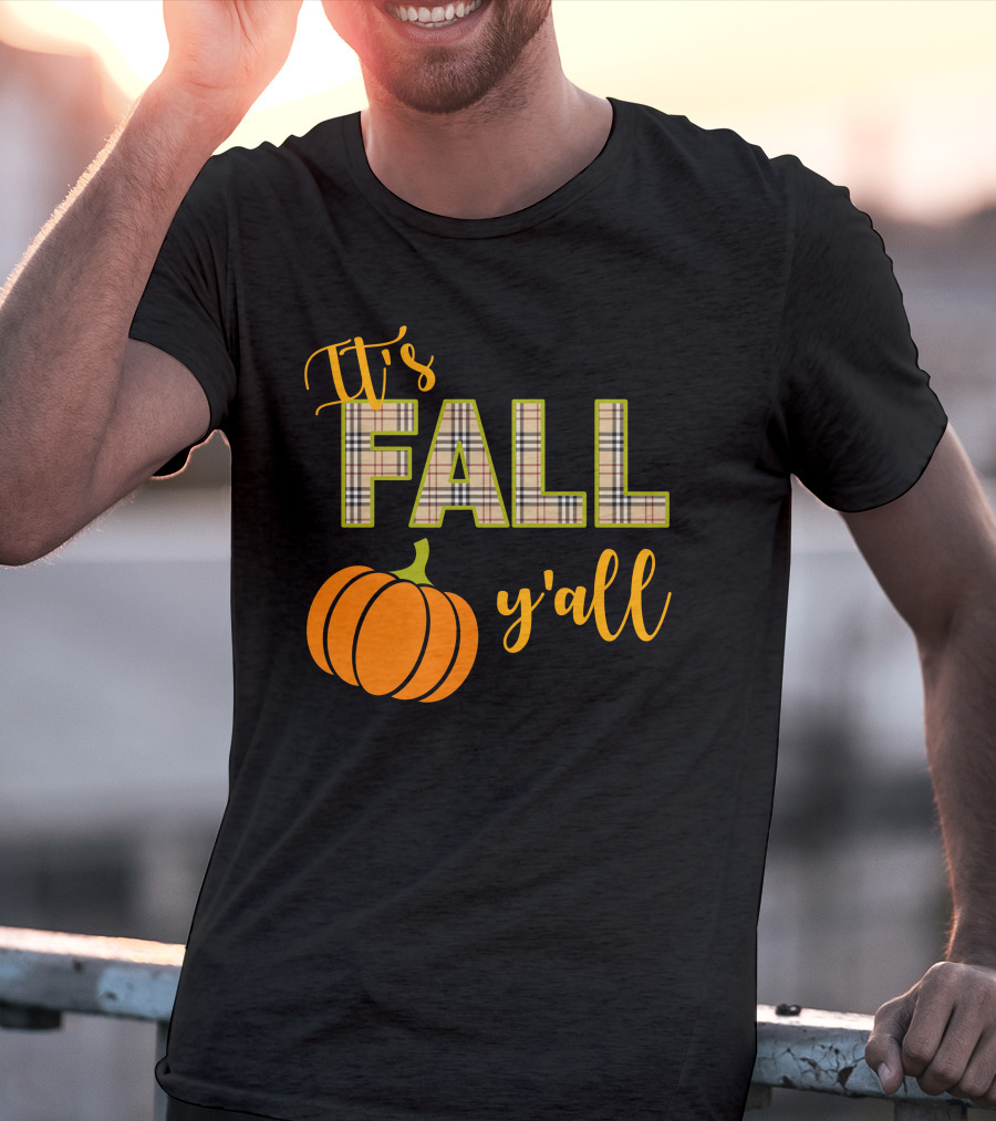 It's Fall Y'all Pumpkin T-Shirt