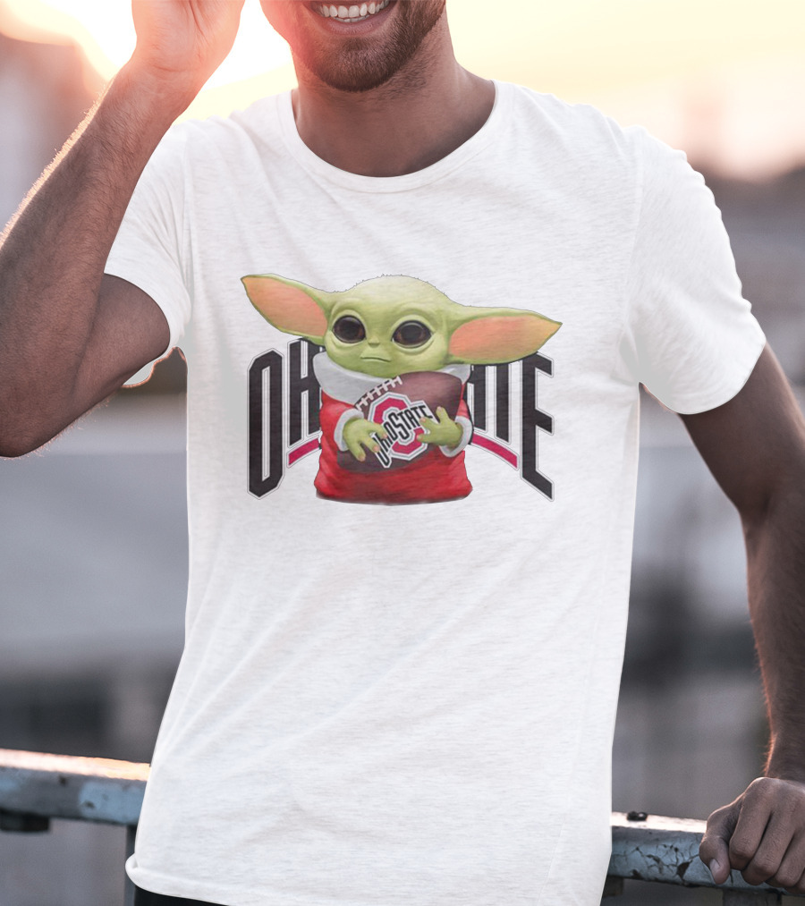BABY YODA OHIO STATE FOOTBALL T-Shirt
