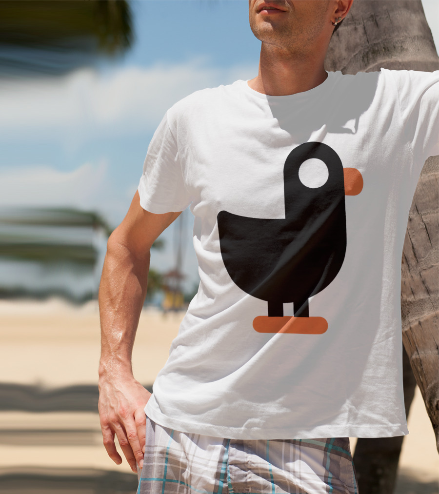 Kurzgesagt Iconic Bird Merchandise T-Shirt