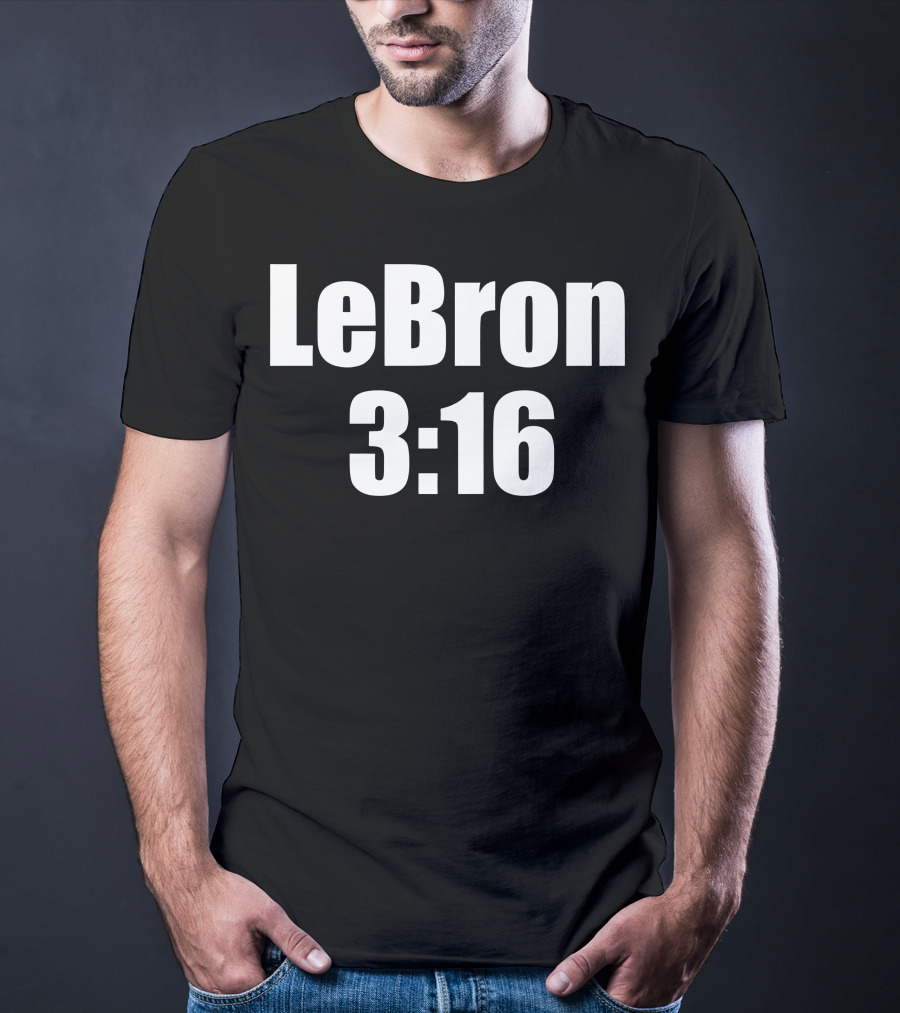 LeBron 3:16 Sports Icon T-Shirt