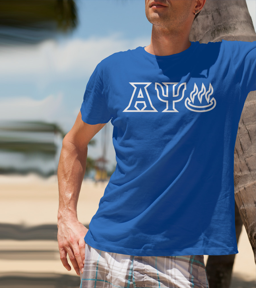 Scott The Woz Alpha Psi Hot Plate T-Shirt