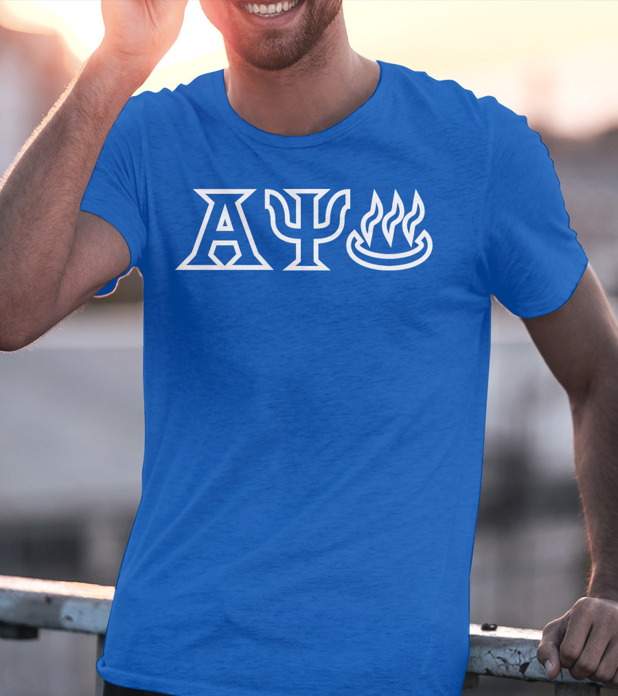 Scott The Woz Alpha Psi Hot Plate T-Shirt