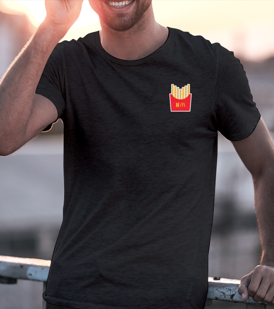 BTS Meal Merch McDonald's Fries T-Shirt