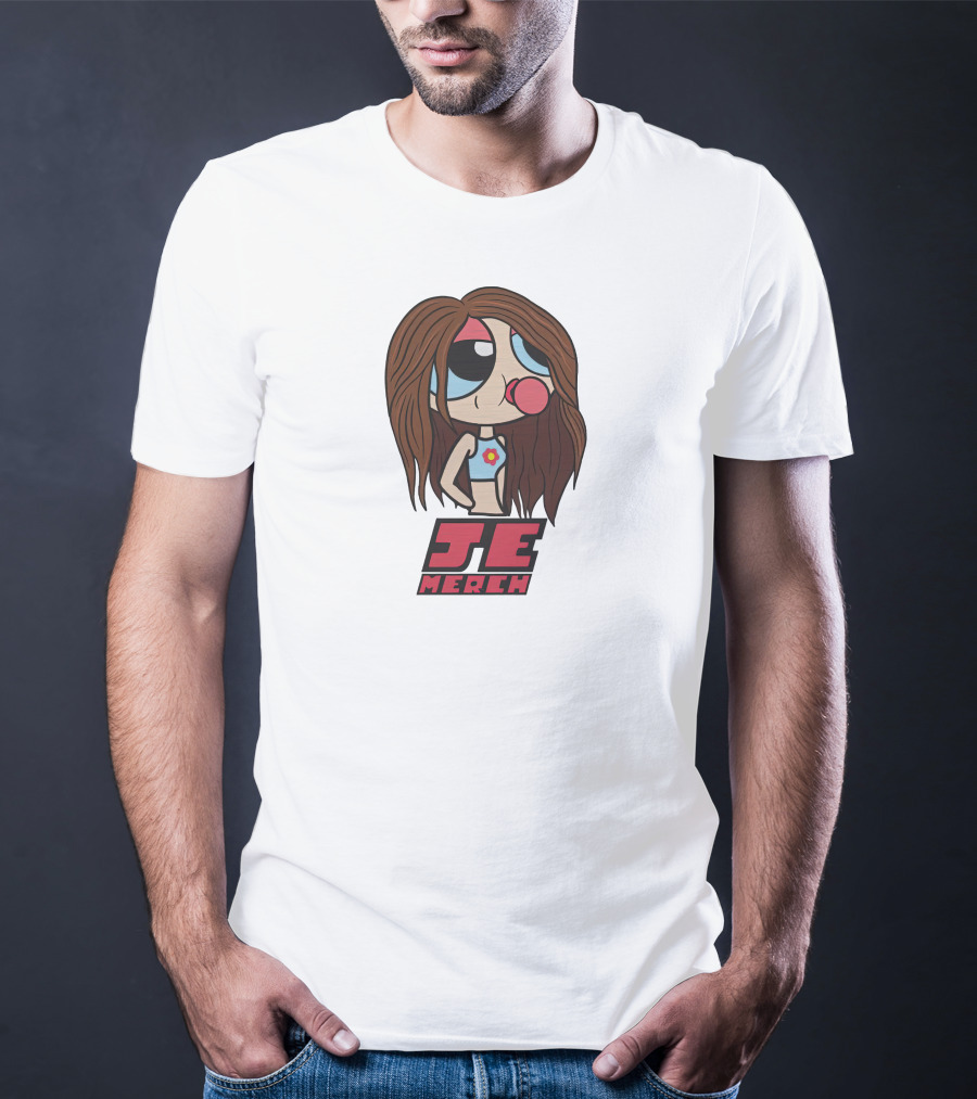 JE Merch Jenelle Eason Cartoon Character Popping Bubblegum T-Shirt