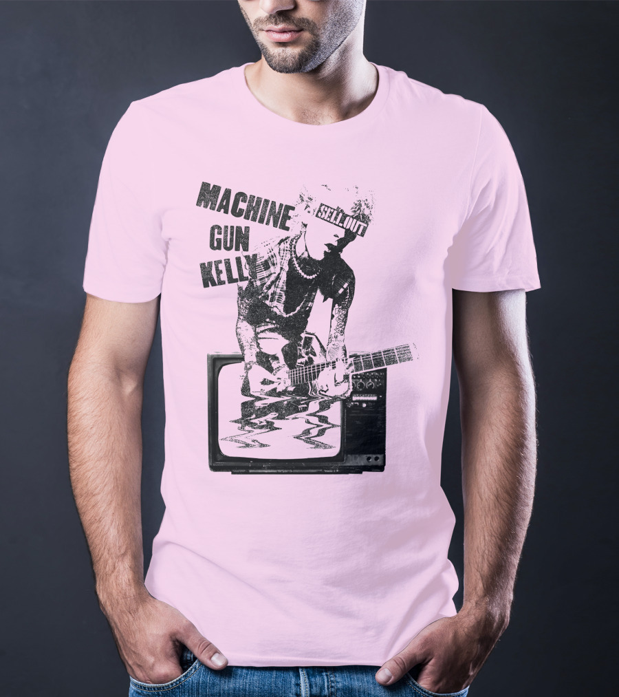 Machine Gun Kelly Sellout TV Guitar T-Shirt