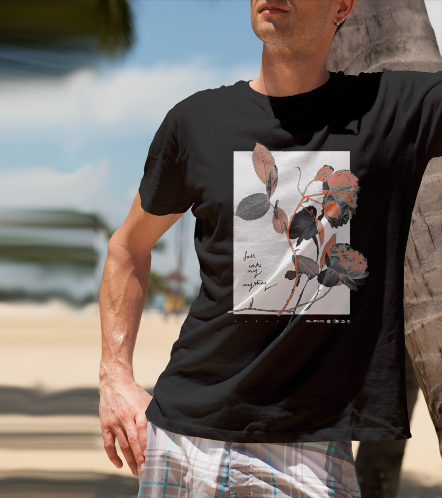 Blanke Fall Into My Mystery Roses T-Shirt
