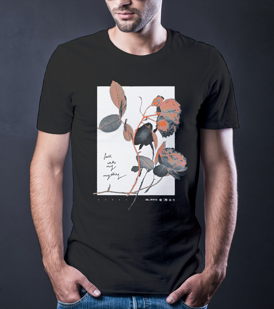 Blanke Fall Into My Mystery Roses T-Shirt