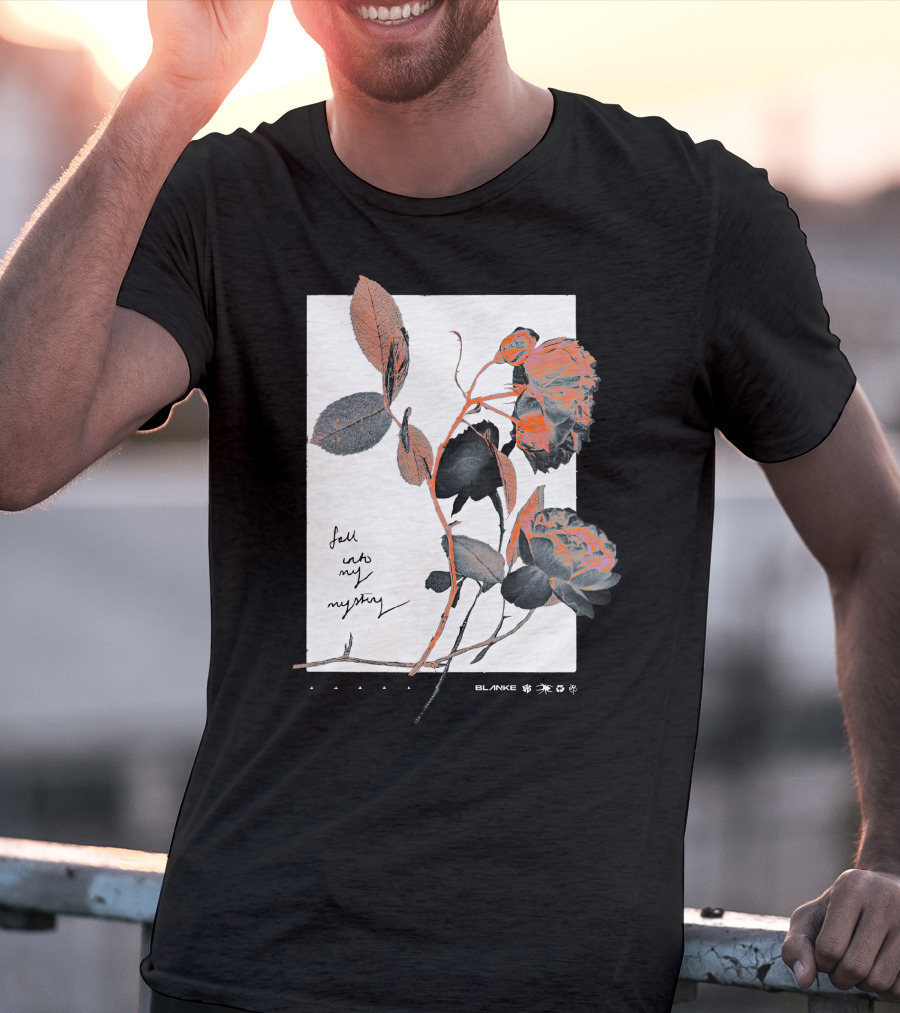 Blanke Fall Into My Mystery Roses T-Shirt