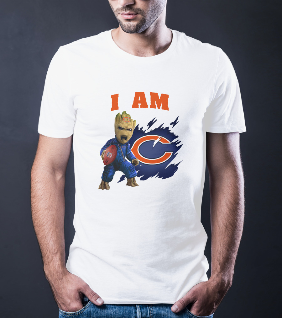 I Am Groot Chicago Bears Football C T-Shirt