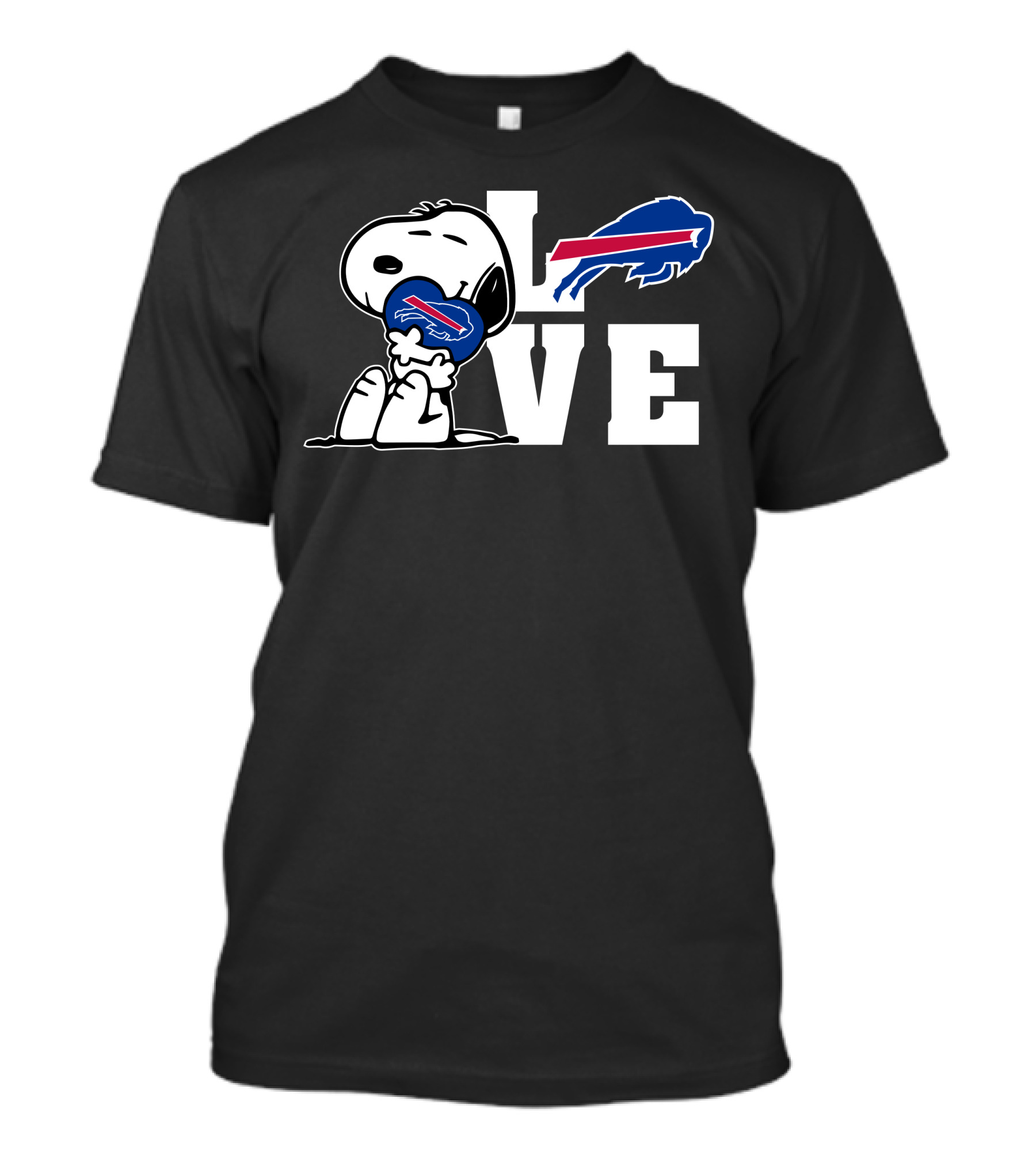 Snoopy Buffalo Bills Love T-Shirt