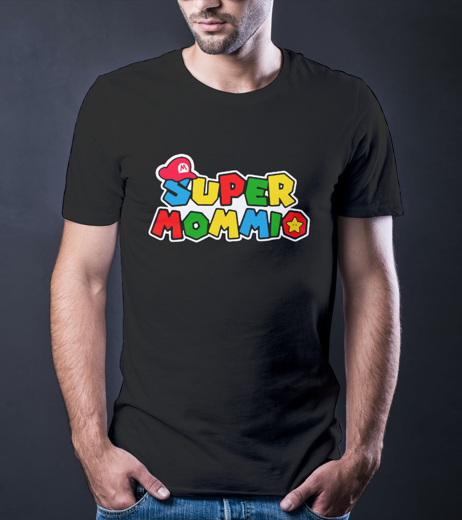 SUPER MOMMIO Mario-Inspired T-Shirt