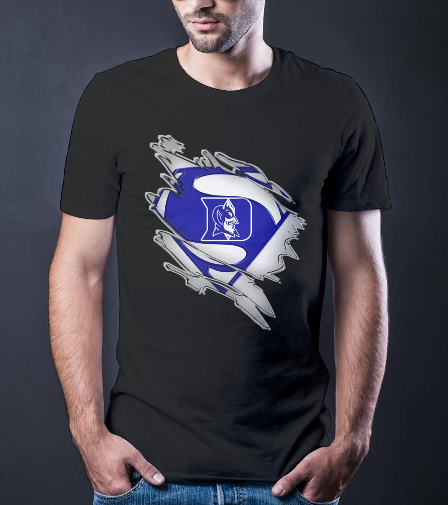 Duke Blue Devils Superman Icon T-Shirt